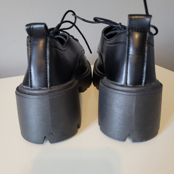 Chunky Goth Oxfords, BNWT, Size 38 - Picture 9 of 10